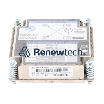 Heatsink, 9532 (x240M5) Front/2nd CPU - Above 120W