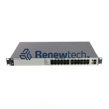 HP J9983A - HP Officeconnect 1820-24G 24-Port PoE Switch (12x1G BASE-T PoE,12x1G BASE-T,2xSFP) with Integrated PSU