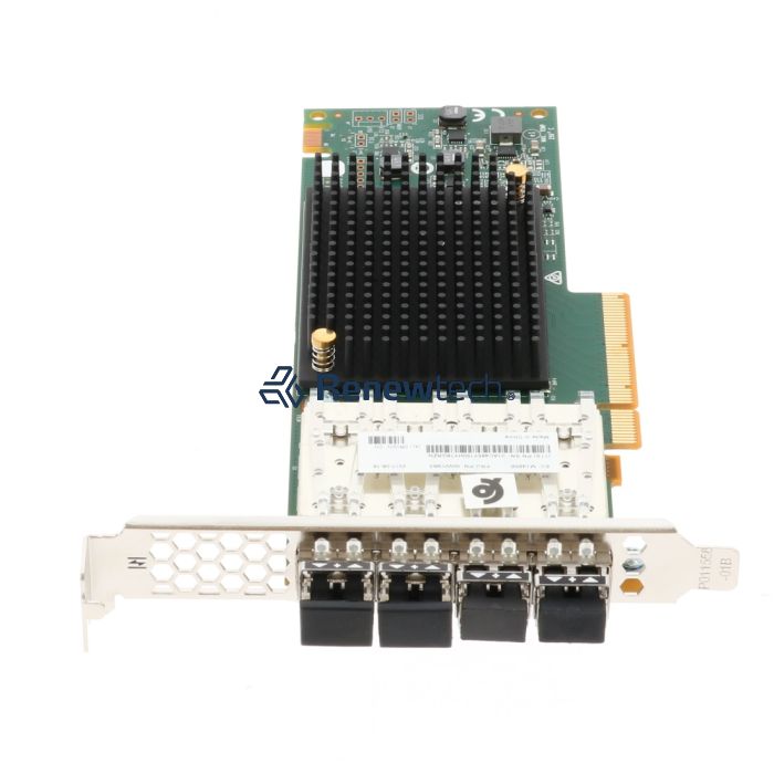 4-port 16 Gbps Fibre Channel adapter w/SFP